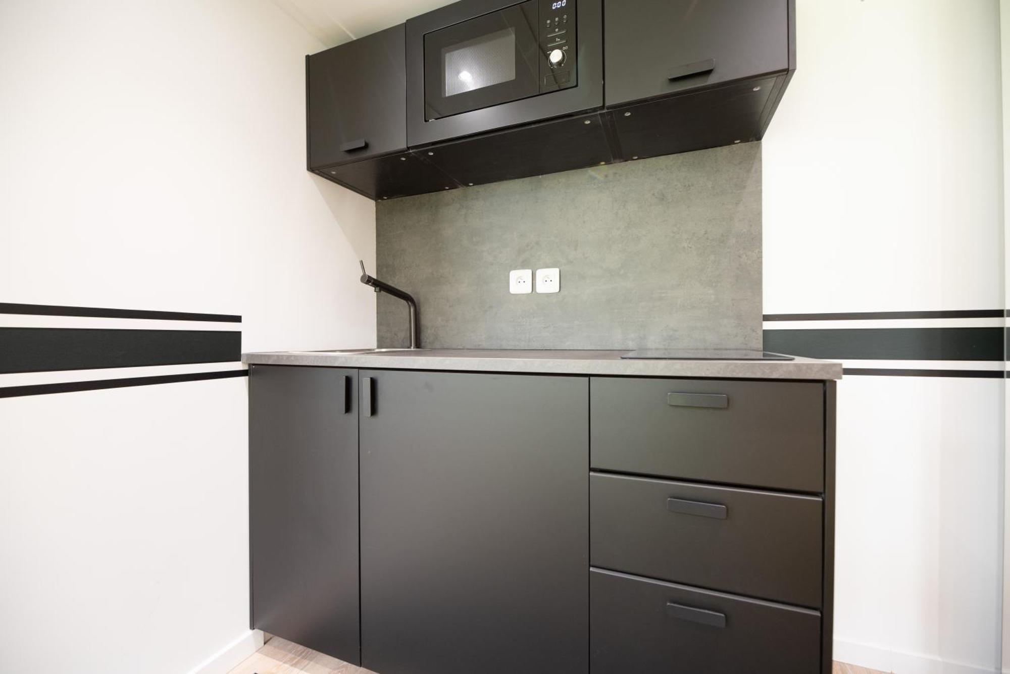 Loft In Paris Apartment Ruang foto